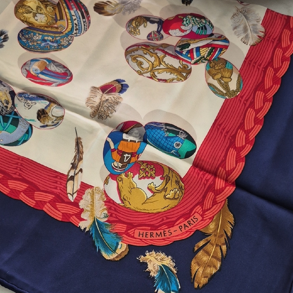Colorful Patterned Scarf - Picture 2 of 7